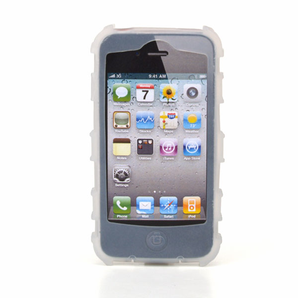 gloveOne iPhone 4G SILICONE CASE fits iPhone 4G HD, CLASSIC PACK, ICECLEAR