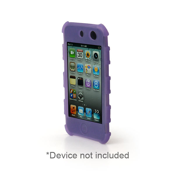 gloveOne iPod touch 4 Silicone Case fits Apple iPod touch 4th, Purple