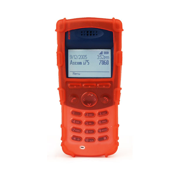 fits ASCOM I75 handset , Tough Silicone Case, RED