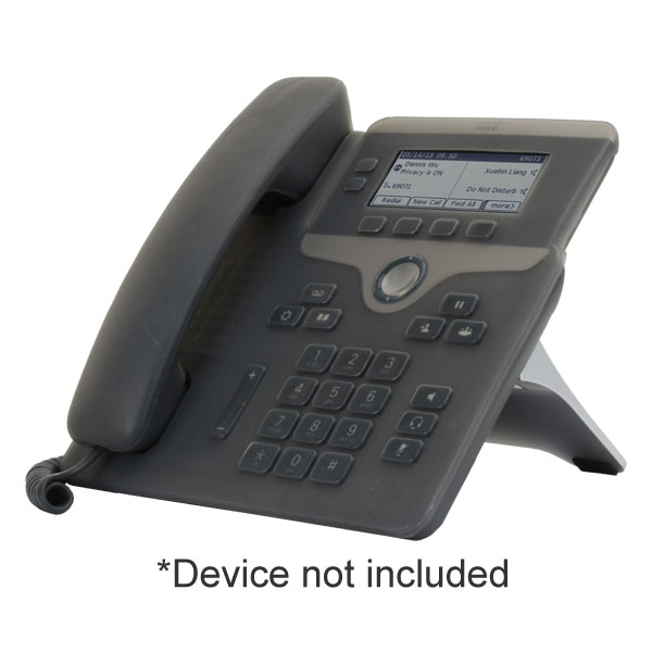 zCover gloveOne HealthCare Grade Silicone Desktop Phone Base & Handset Cover for Cisco Unified IP Phone 7821G, GREY