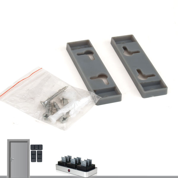 zCover Universal Vertical wall-mount kit for U3/U5 series Unified Multiple Battery Charger Rack